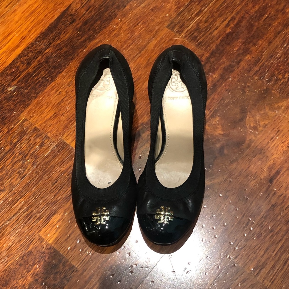Tory Burch Block Heel Pump Black 6.5